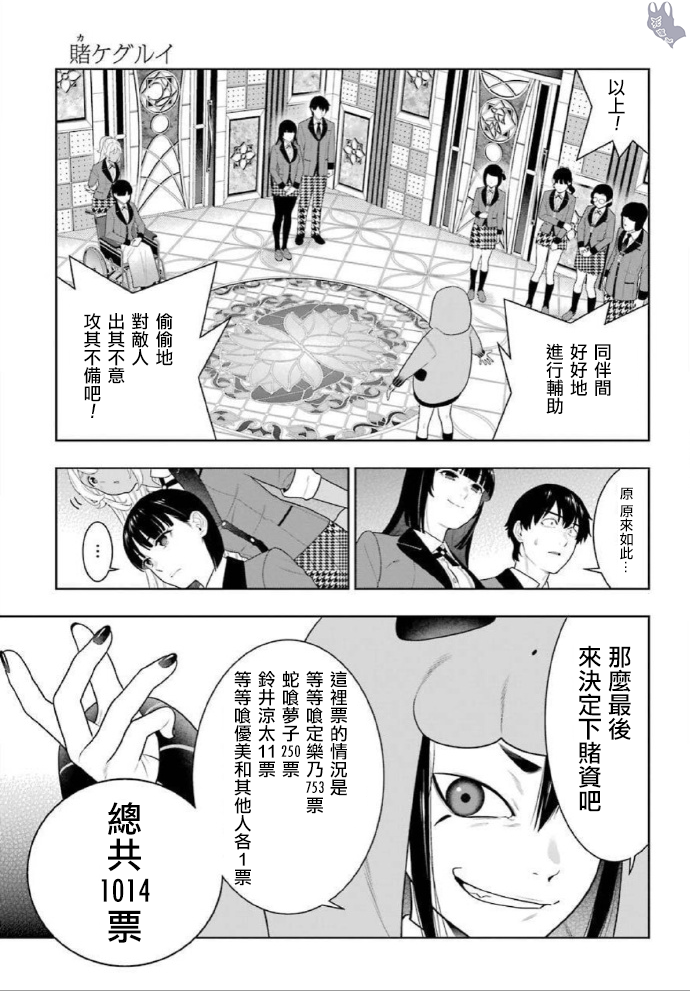 《狂赌之渊（賭ケグルイ）》漫画 第77話