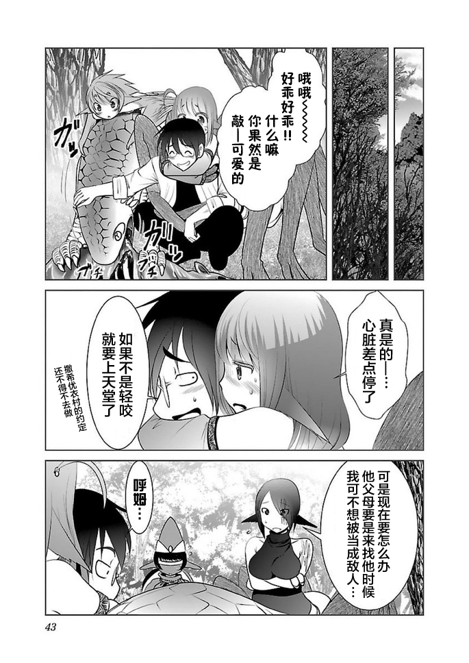 《科学存在的人外娘观察日记》漫画 第14話