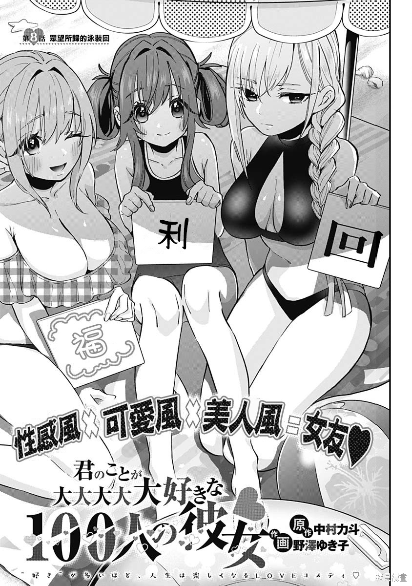 《超超超超超喜欢你的一百个女朋友》漫画 第2卷