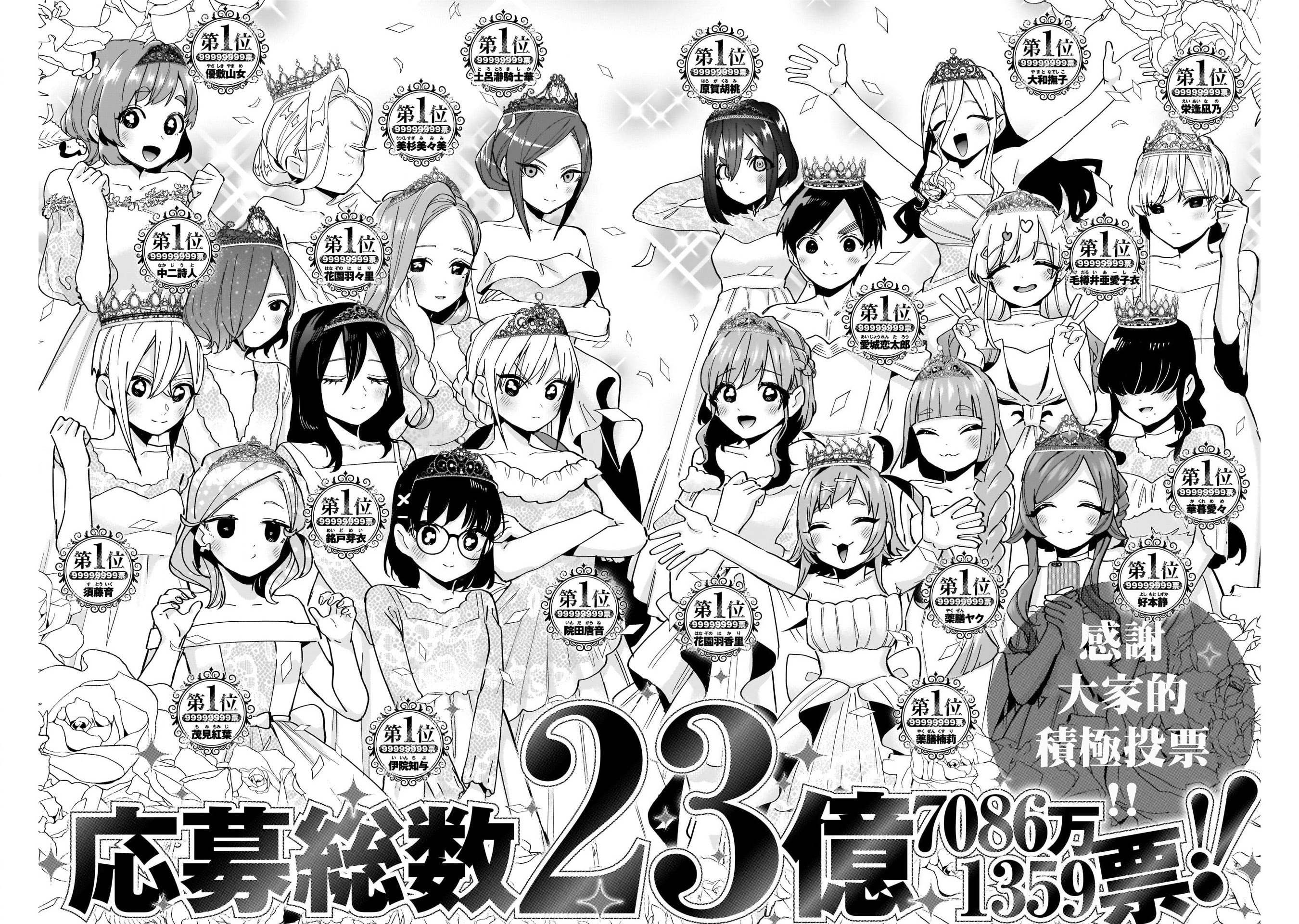 《超超超超超喜欢你的一百个女朋友》漫画 第100話