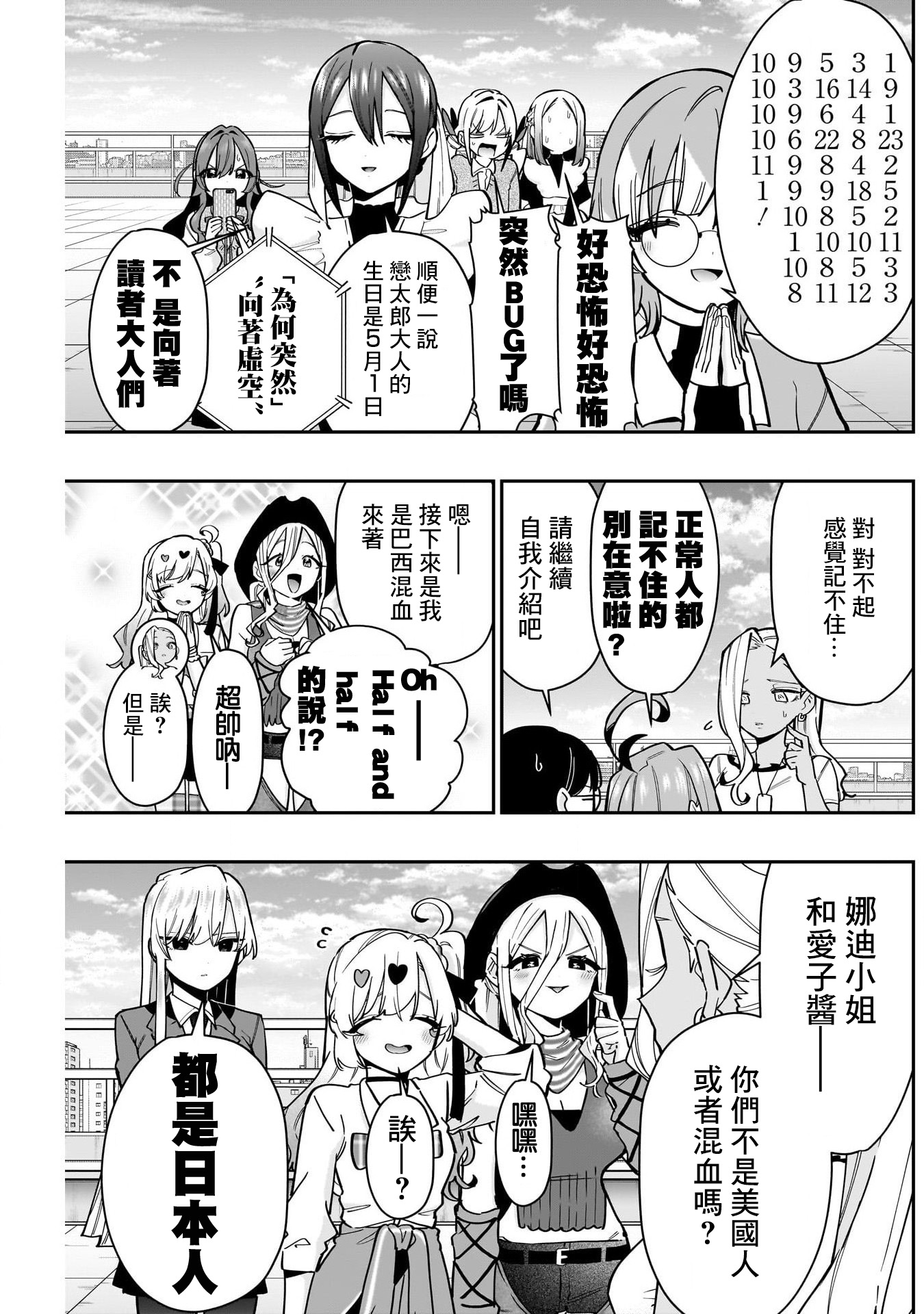 《超超超超超喜欢你的一百个女朋友》漫画 第133話