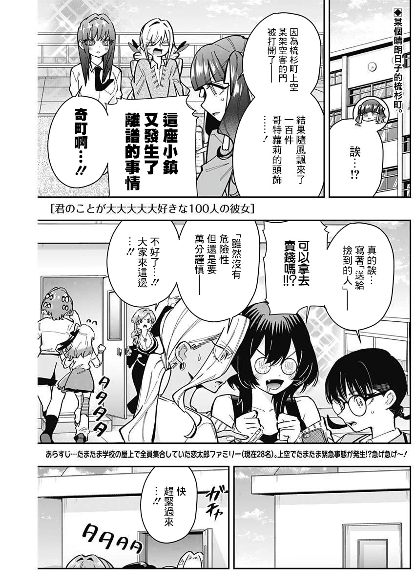 《超超超超超喜欢你的一百个女朋友》漫画 第163話