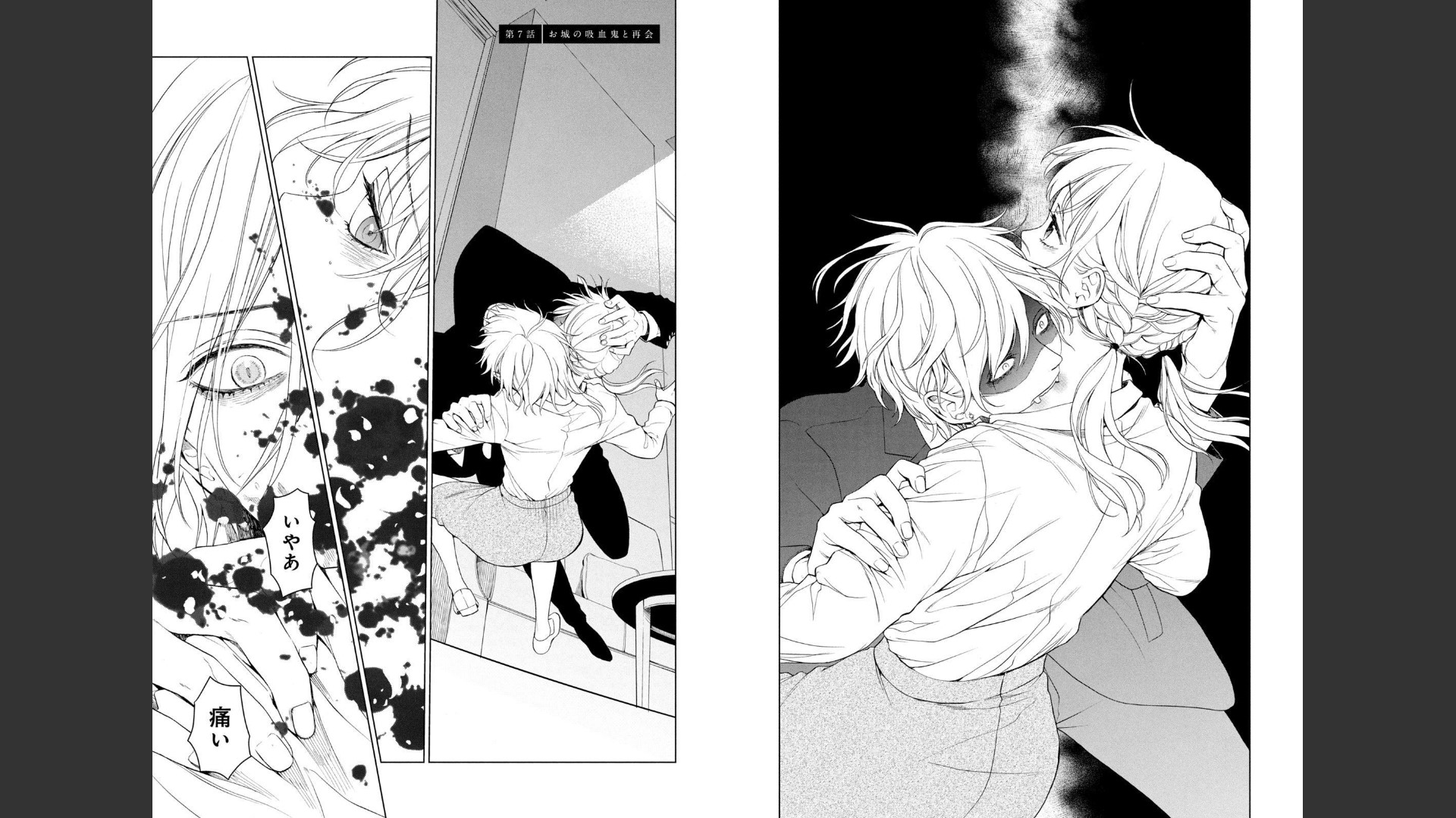 《我的病弱吸血鬼/私とこわれた吸血鬼》漫画 第2卷 (生肉)