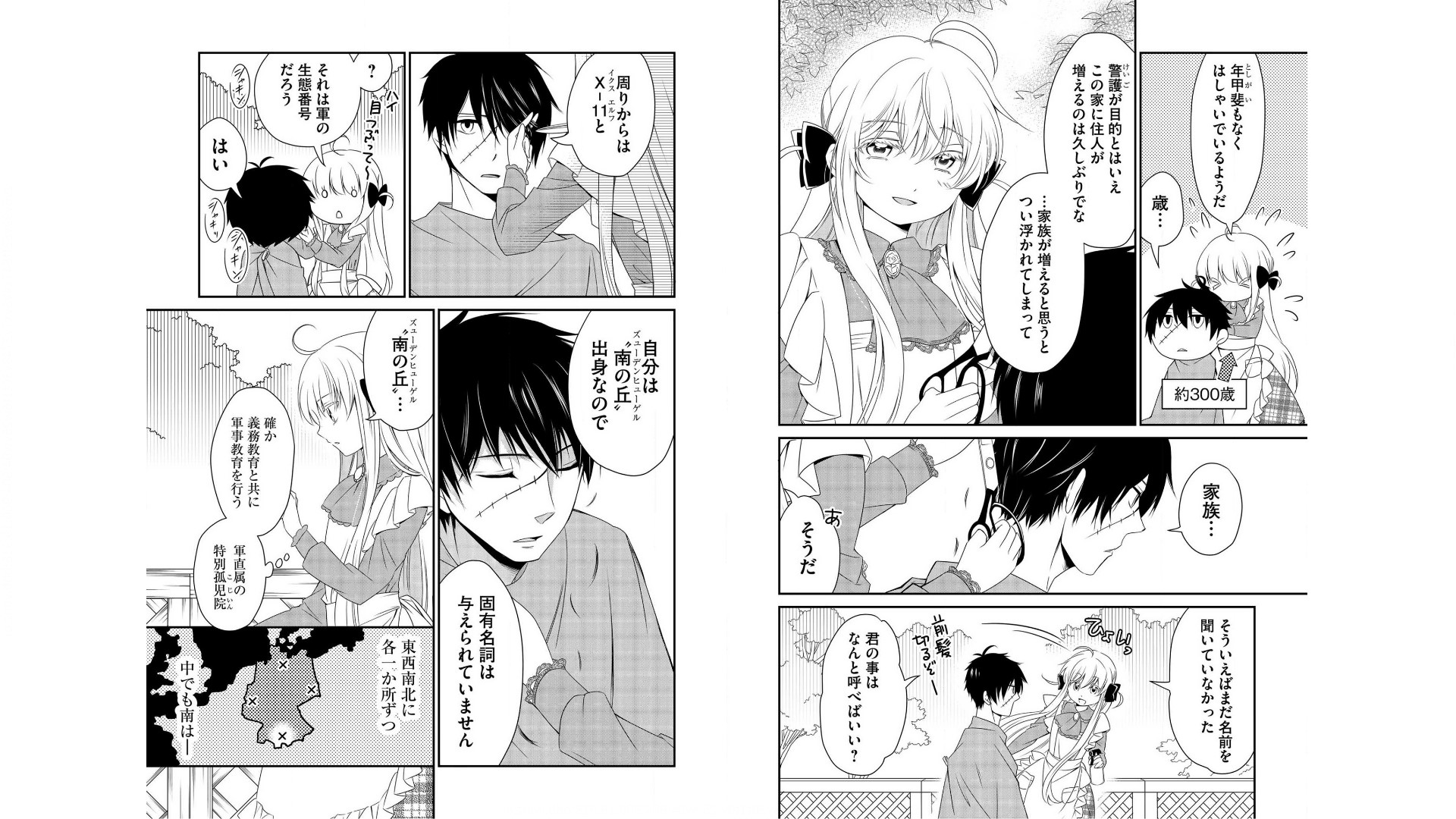 《白蔷薇的弗兰肯斯坦》漫画 第1卷 (生肉)