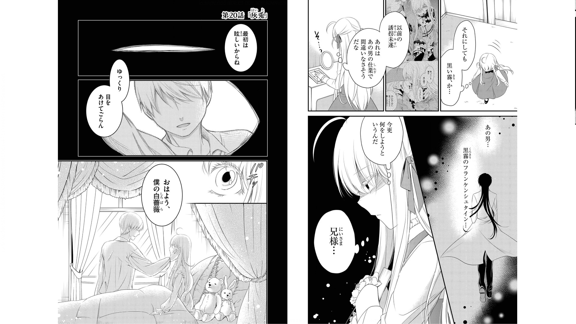 《白蔷薇的弗兰肯斯坦》漫画 第2卷 (生肉)