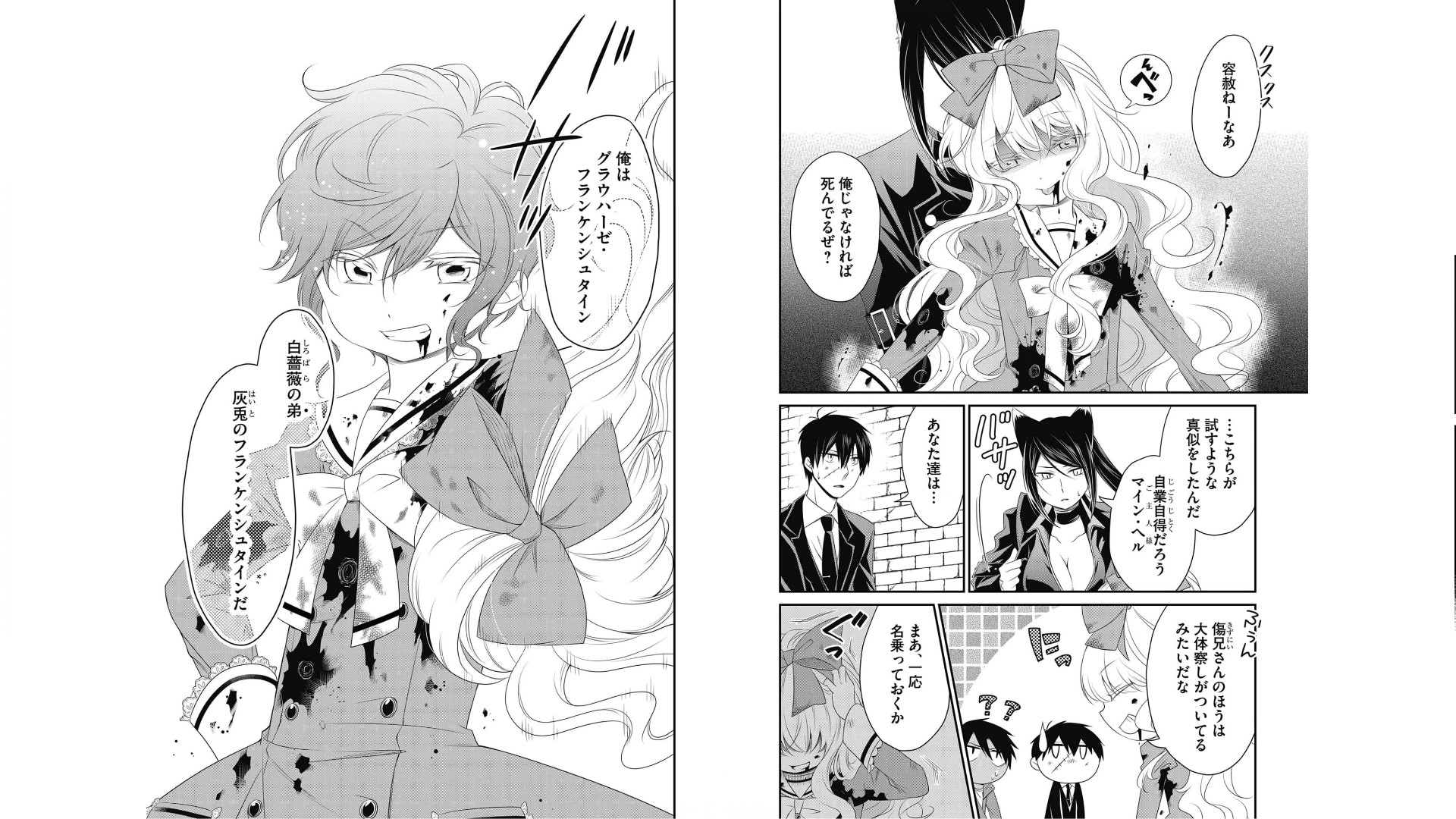 《白蔷薇的弗兰肯斯坦》漫画 第3卷 (生肉)