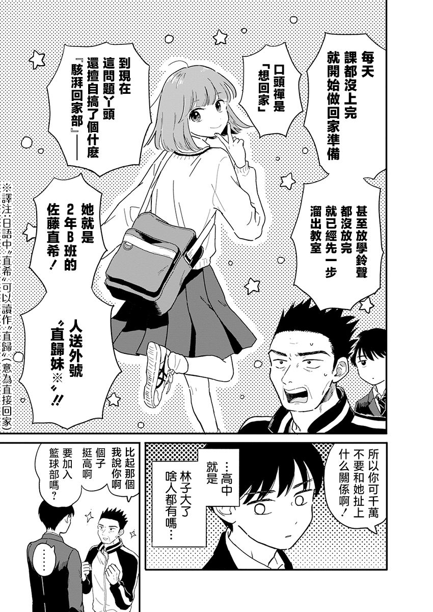 《放学后归宅日常》漫画 第1话