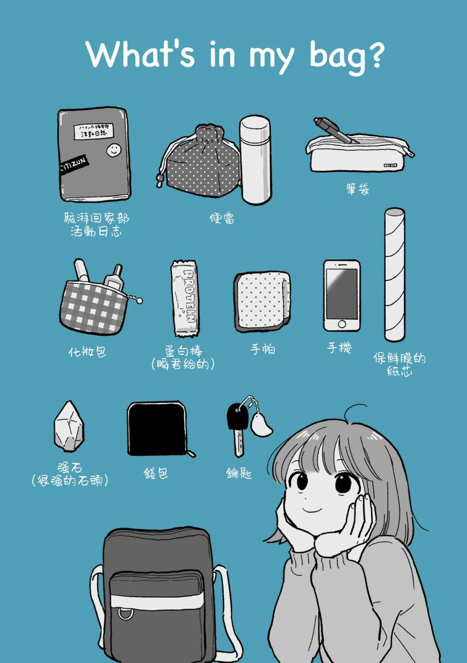 《放学后归宅日常》漫画 第11话