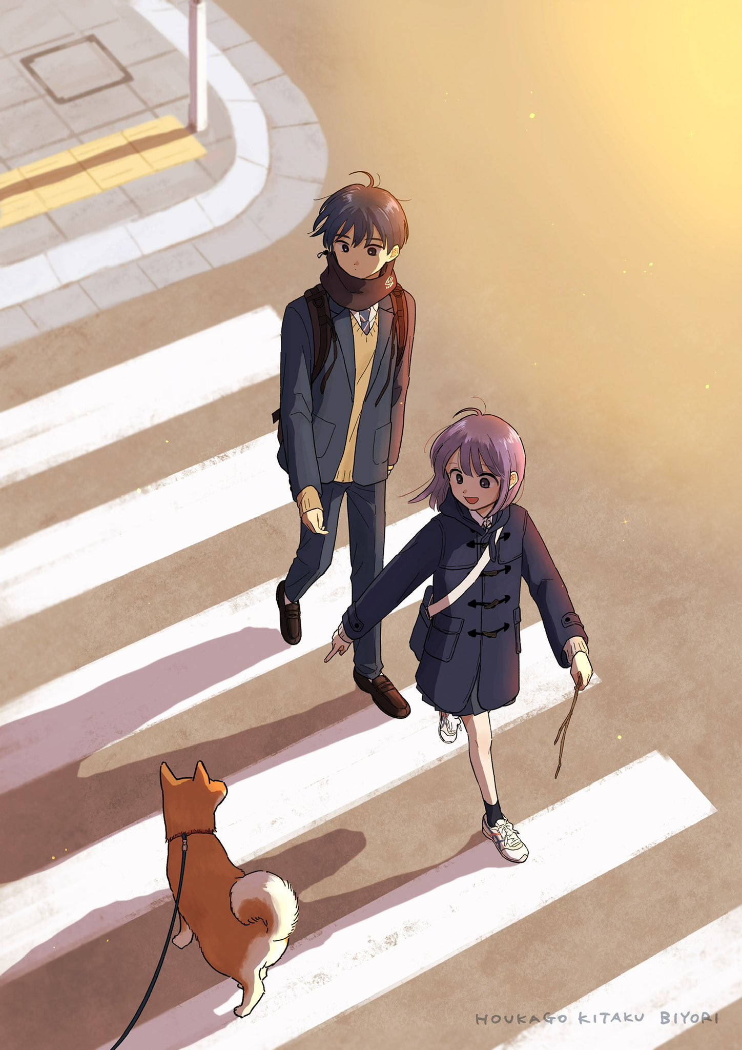 《放学后归宅日常》漫画 第21话