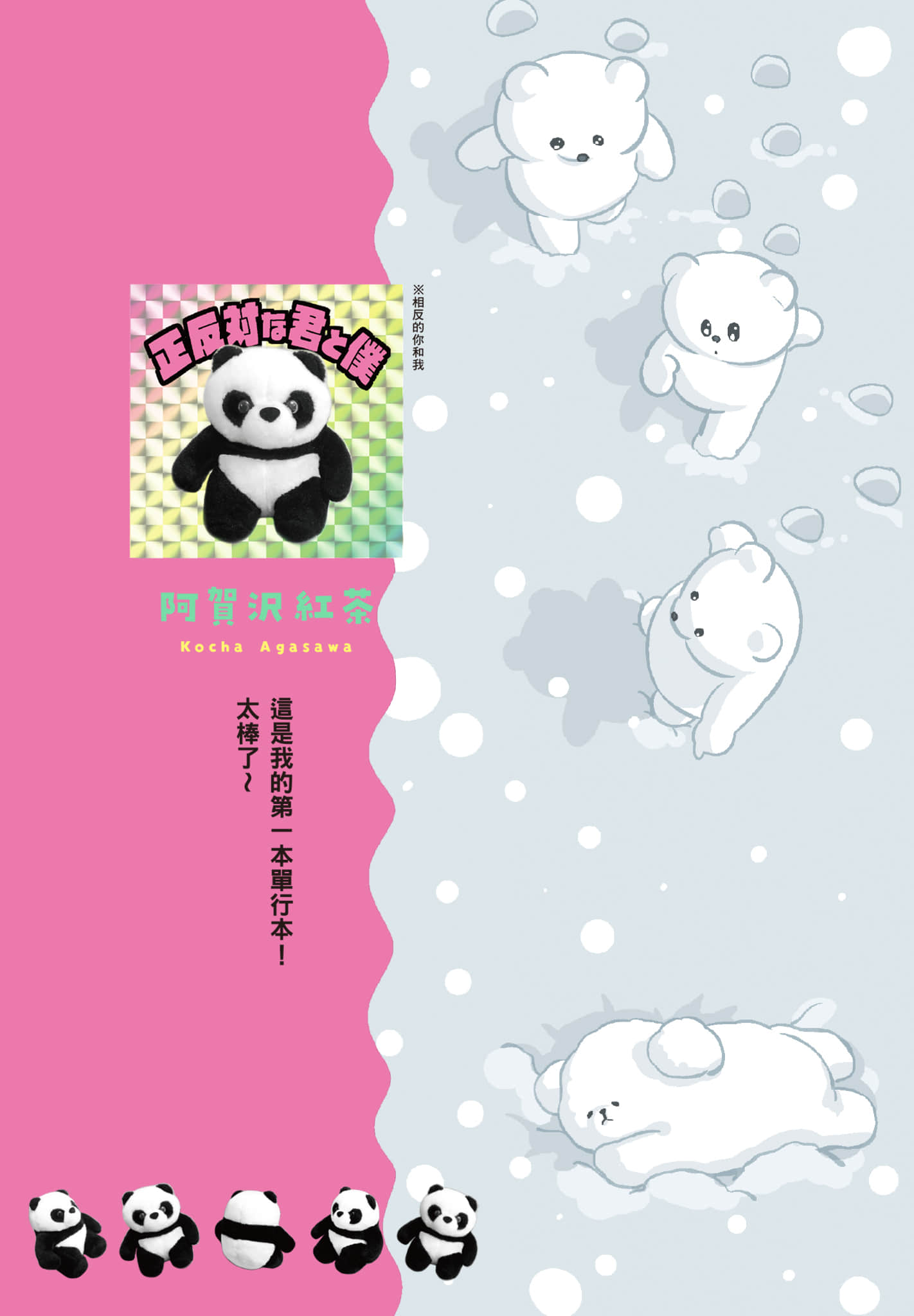 《正相反的你与我/正反対な君と僕》漫画 第1卷