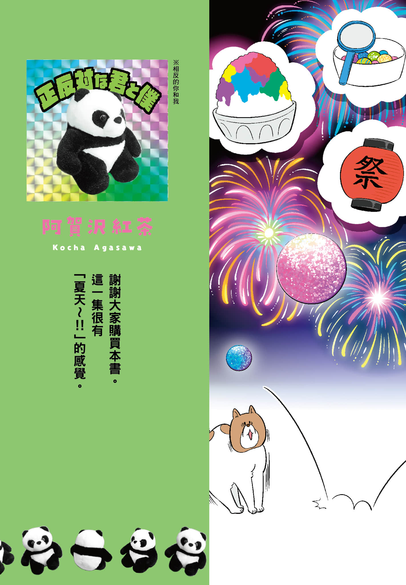 《正相反的你与我/正反対な君と僕》漫画 第2卷