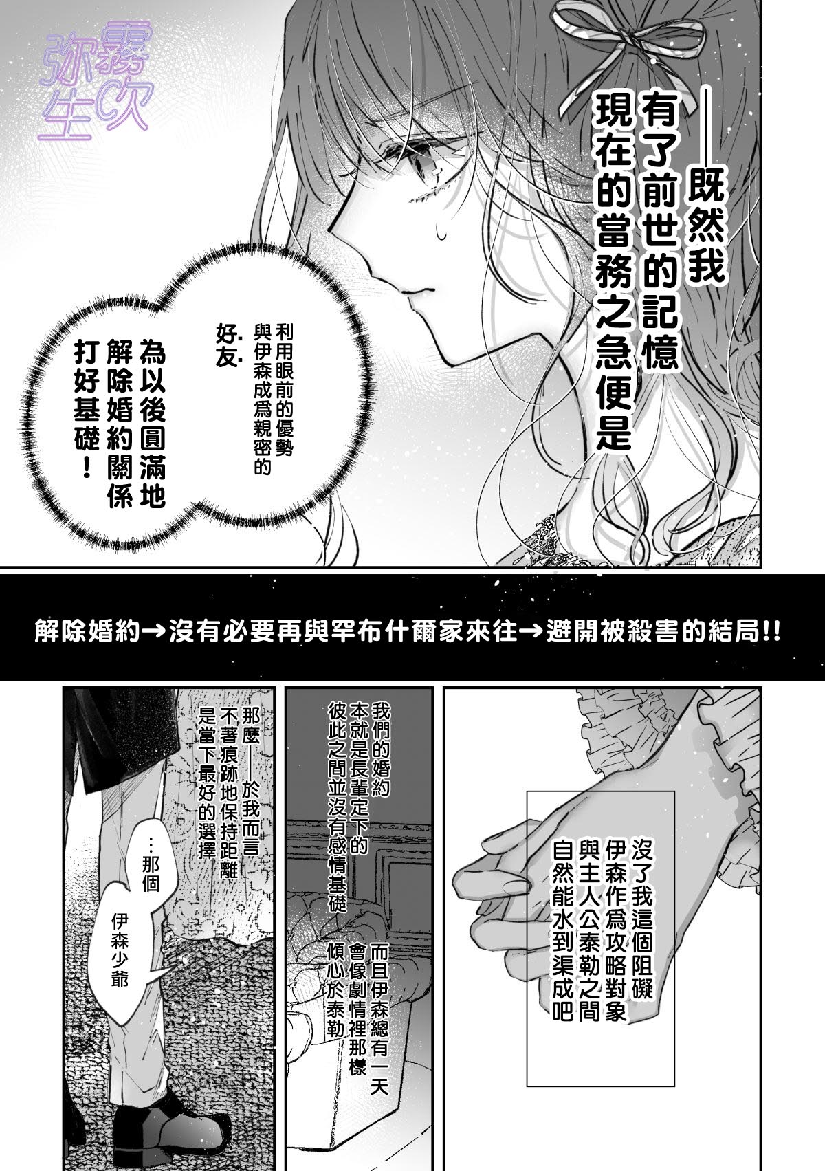 《前世を思い出した悪役令嬢は婚約者の執愛に捕まった | 重拾前世記憶的反派千金落入未婚夫的執愛囚籠》漫画 本篇