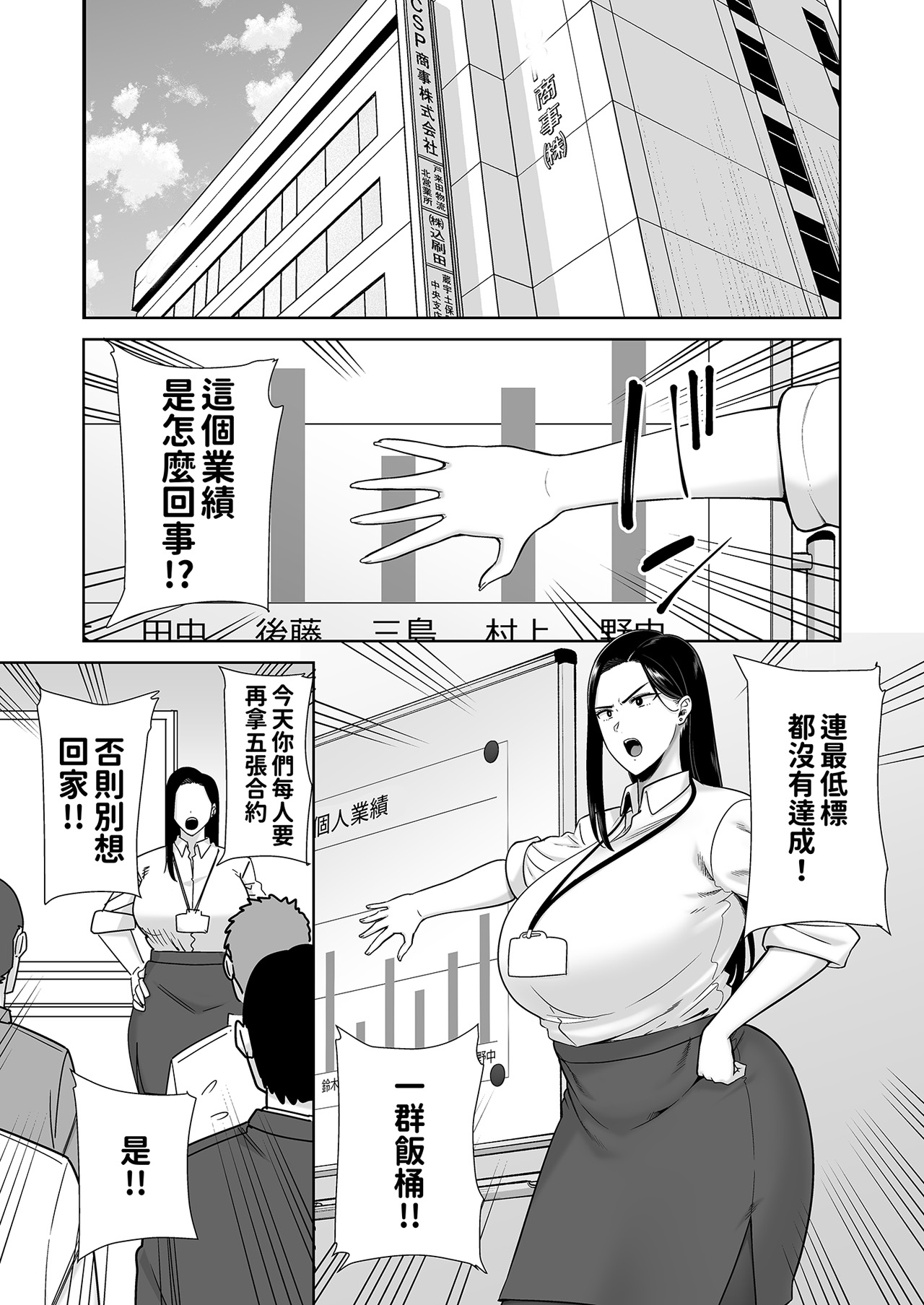 《パワハラ女上司と社畜くん》漫画 本本力學實驗室