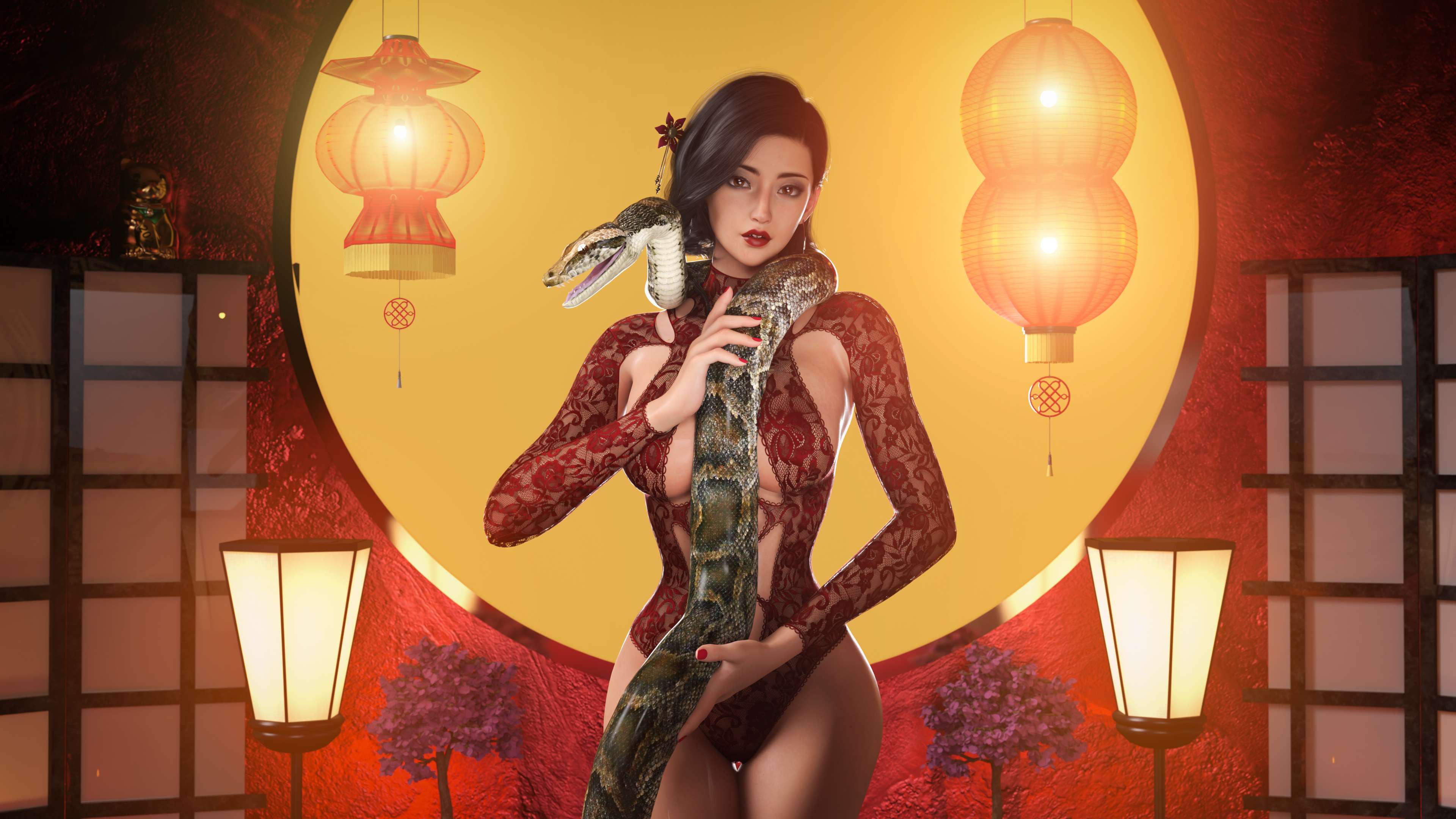 《【3D】淫母日记 1-7 【纯爱篇】4-6 写真》漫画 写真