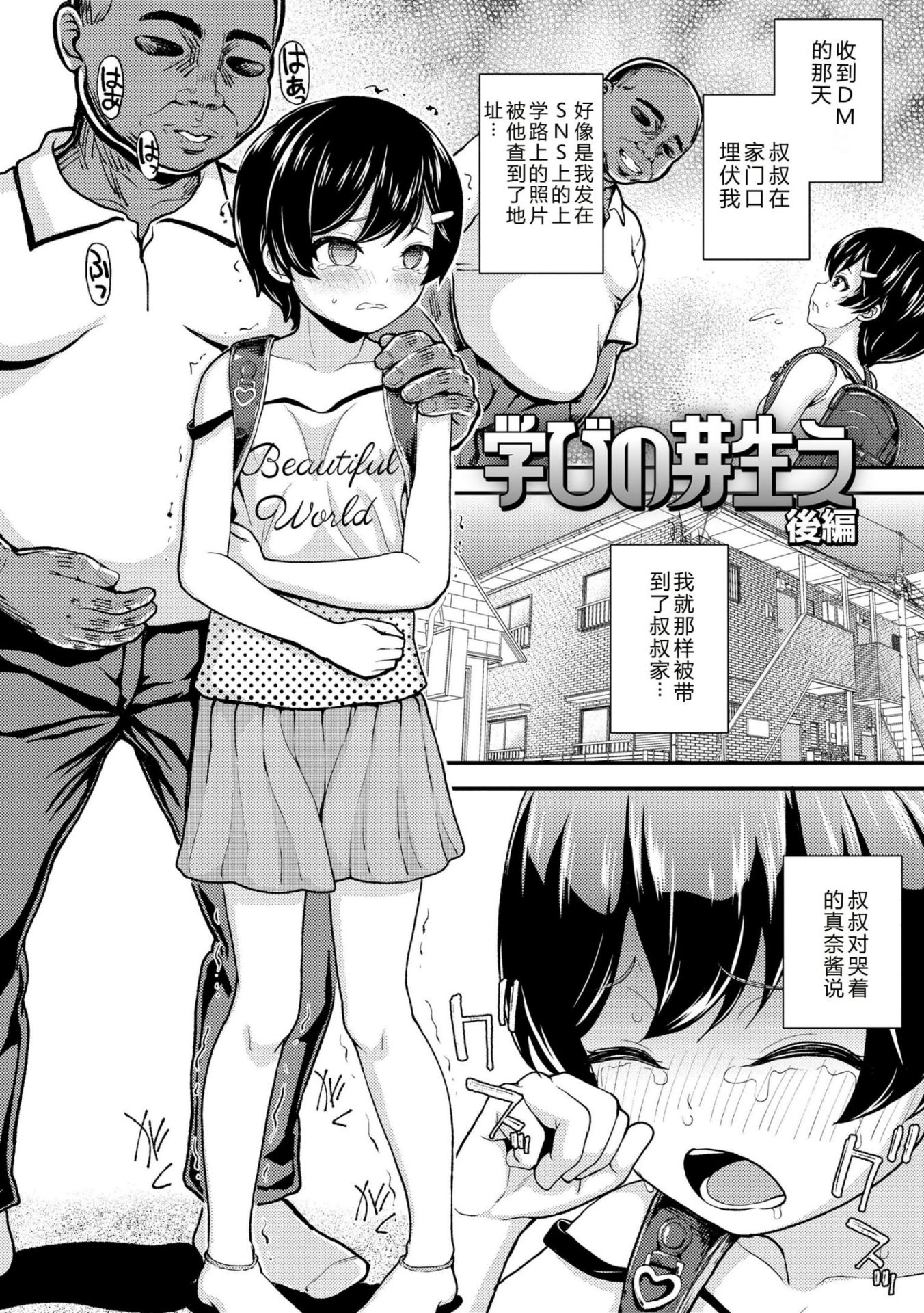 《ガキ膣内におクスリ使って屈服オナホ教育 [DL版][中国翻译]》漫画 AI 翻訳