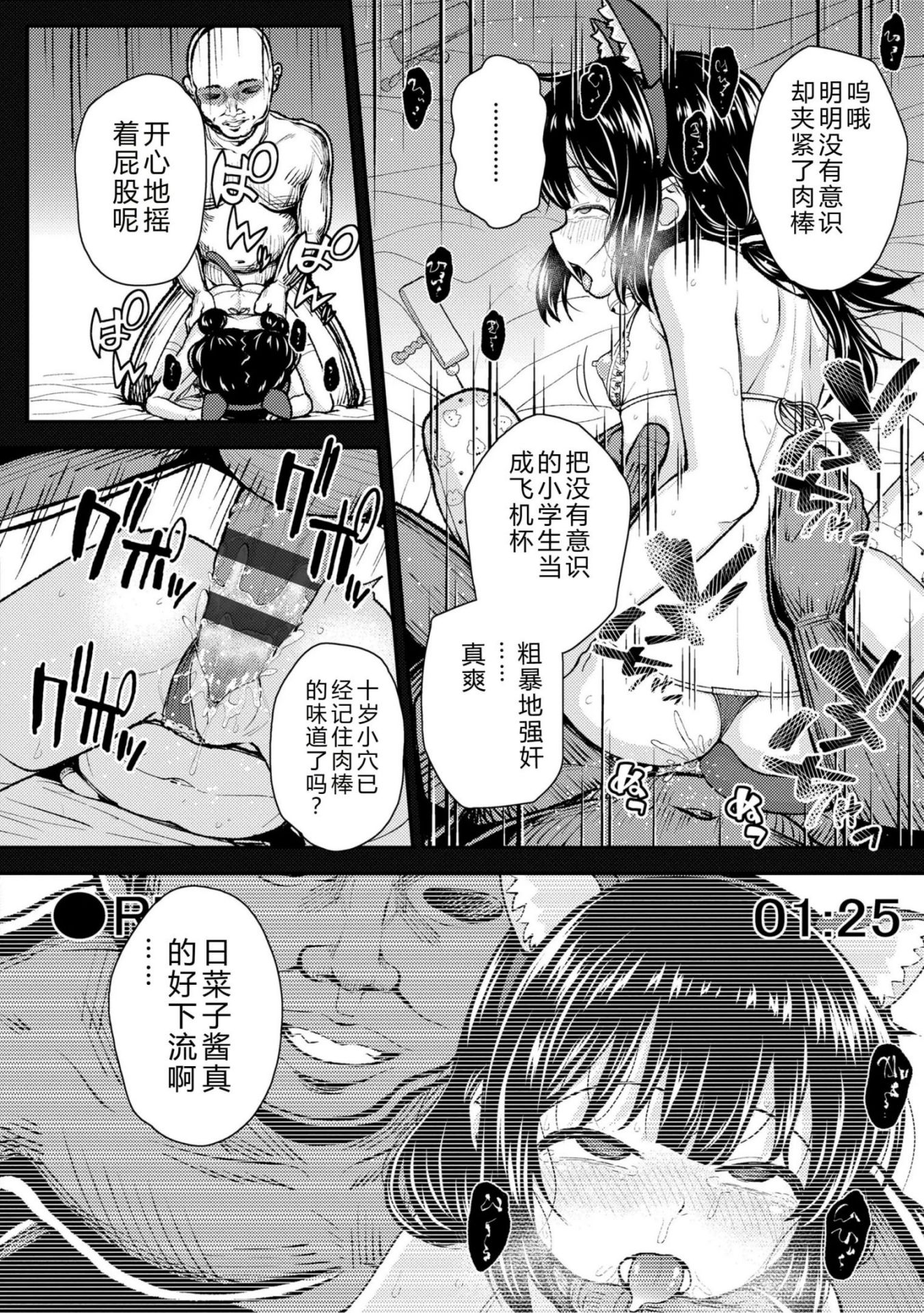 《ガキ膣内におクスリ使って屈服オナホ教育 [DL版][中国翻译]》漫画 AI 翻訳