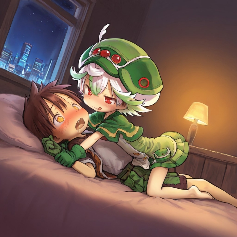 《XP合集：漫画还原风-Al（来自深渊）》漫画 舔脚(一)