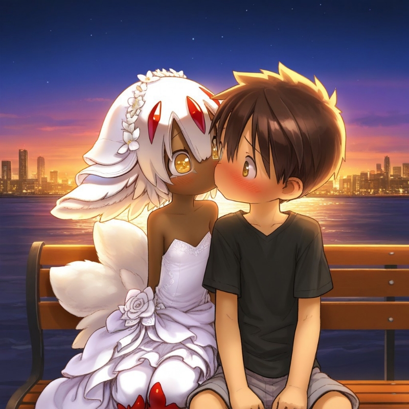 《XP合集：漫画还原风-Al（来自深渊）》漫画 雷古遇到莉可前的幻想