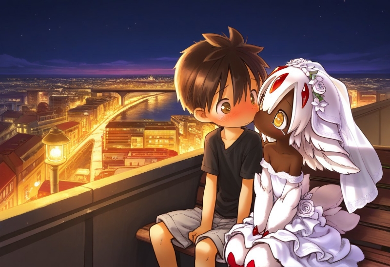 《XP合集：漫画还原风-Al（来自深渊）》漫画 雷古遇到莉可前的幻想