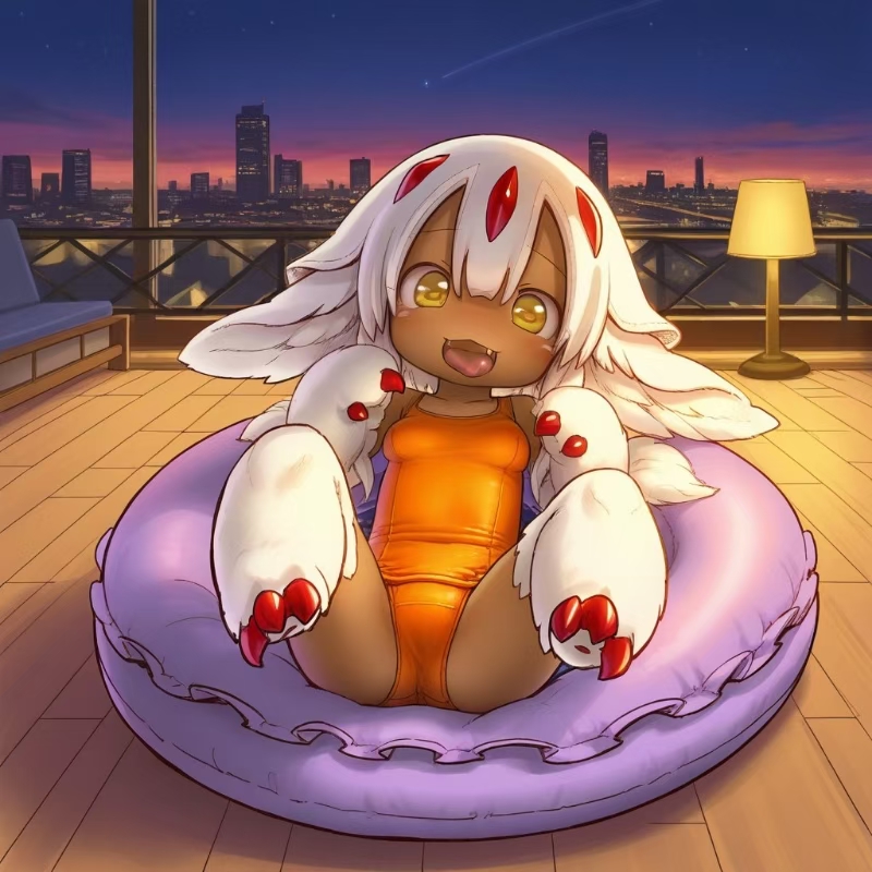 《XP合集：漫画还原风-Al（来自深渊）》漫画 泳装:娜娜奇×法普塔