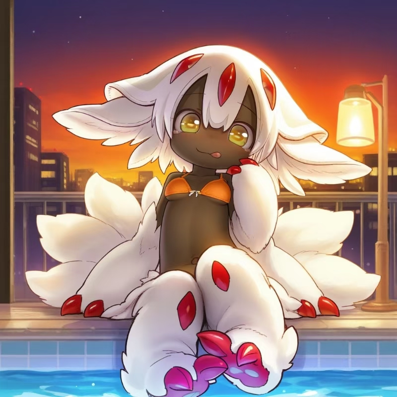 《XP合集：漫画还原风-Al（来自深渊）》漫画 泳装:娜娜奇×法普塔