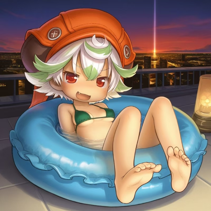 《XP合集：漫画还原风-Al（来自深渊）》漫画 泳装:泰巴斯特×普鲁修卡