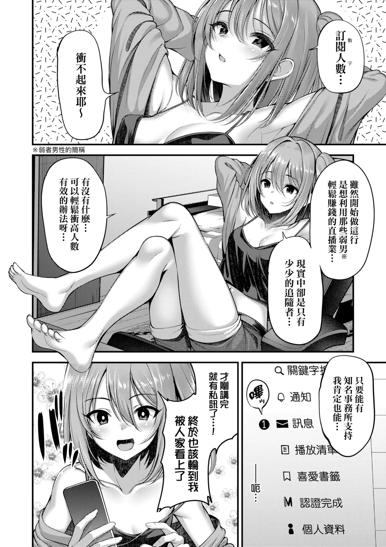 《ホントの私が見せる顔》漫画 第1話