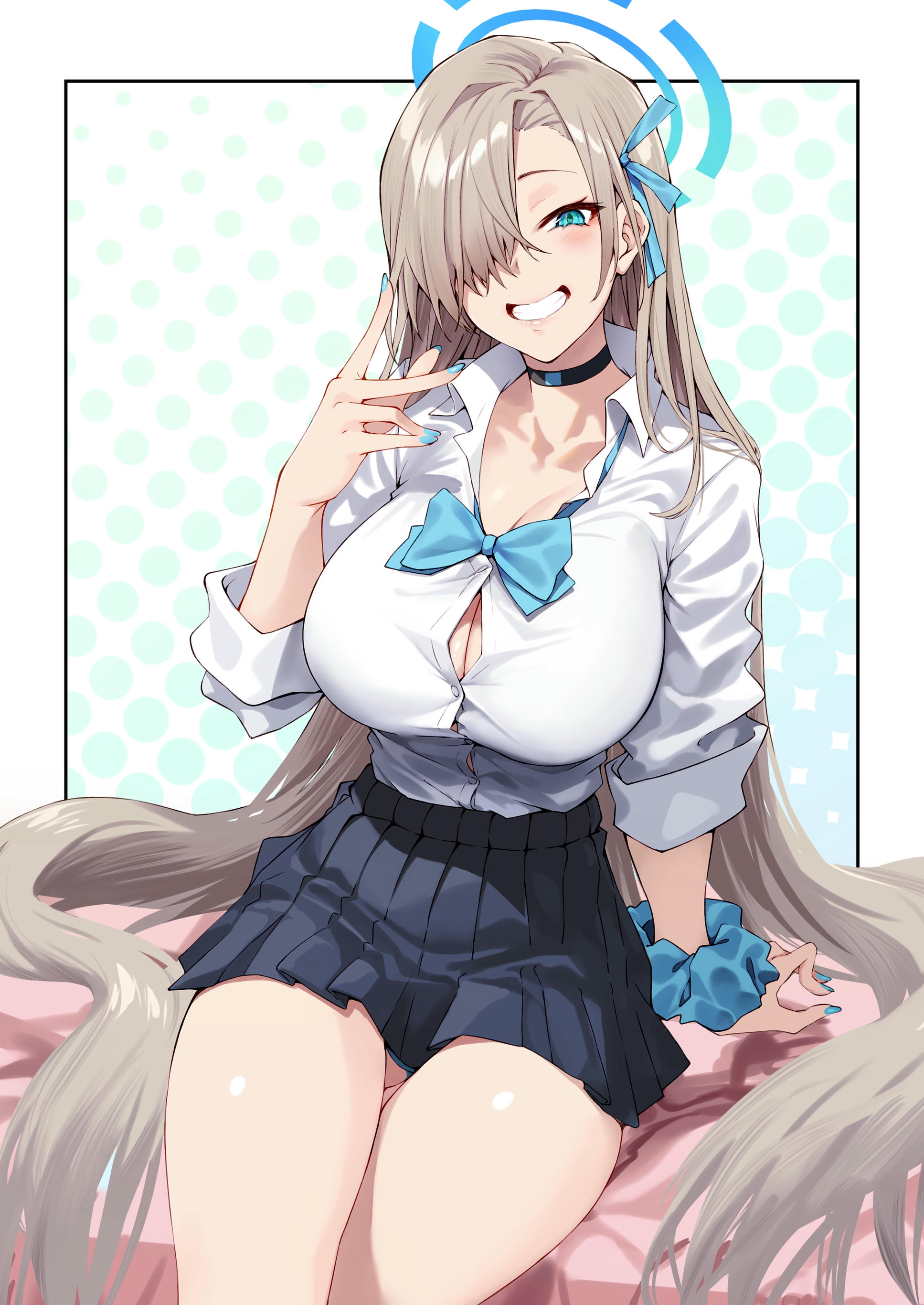 《生徒達と仲良くHする本〜ブルアカ総集編〜 | 和学生们一起亲密爱爱的本》漫画 第1話