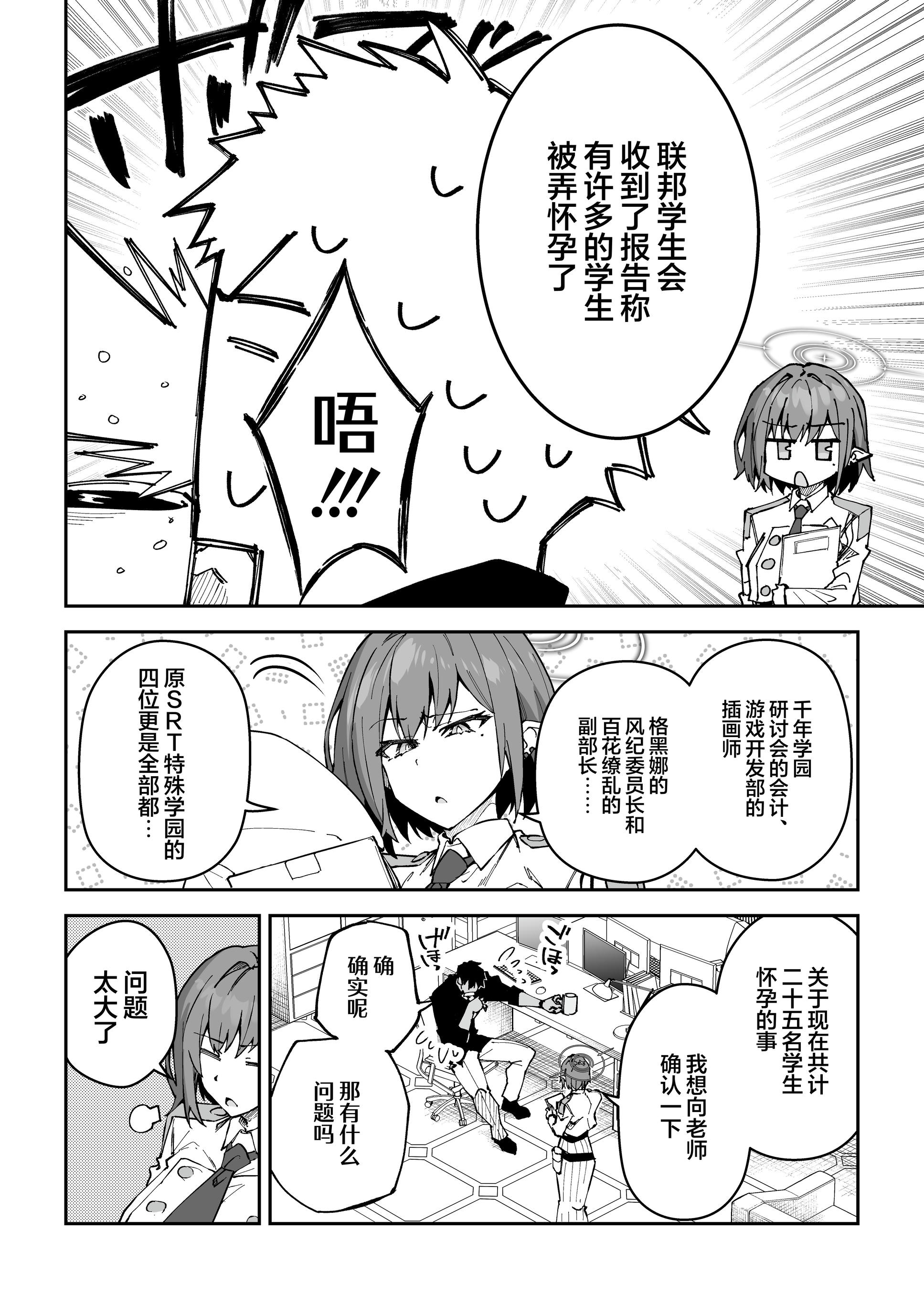 《生徒達と仲良くHする本〜ブルアカ総集編〜 | 和学生们一起亲密爱爱的本》漫画 第1話