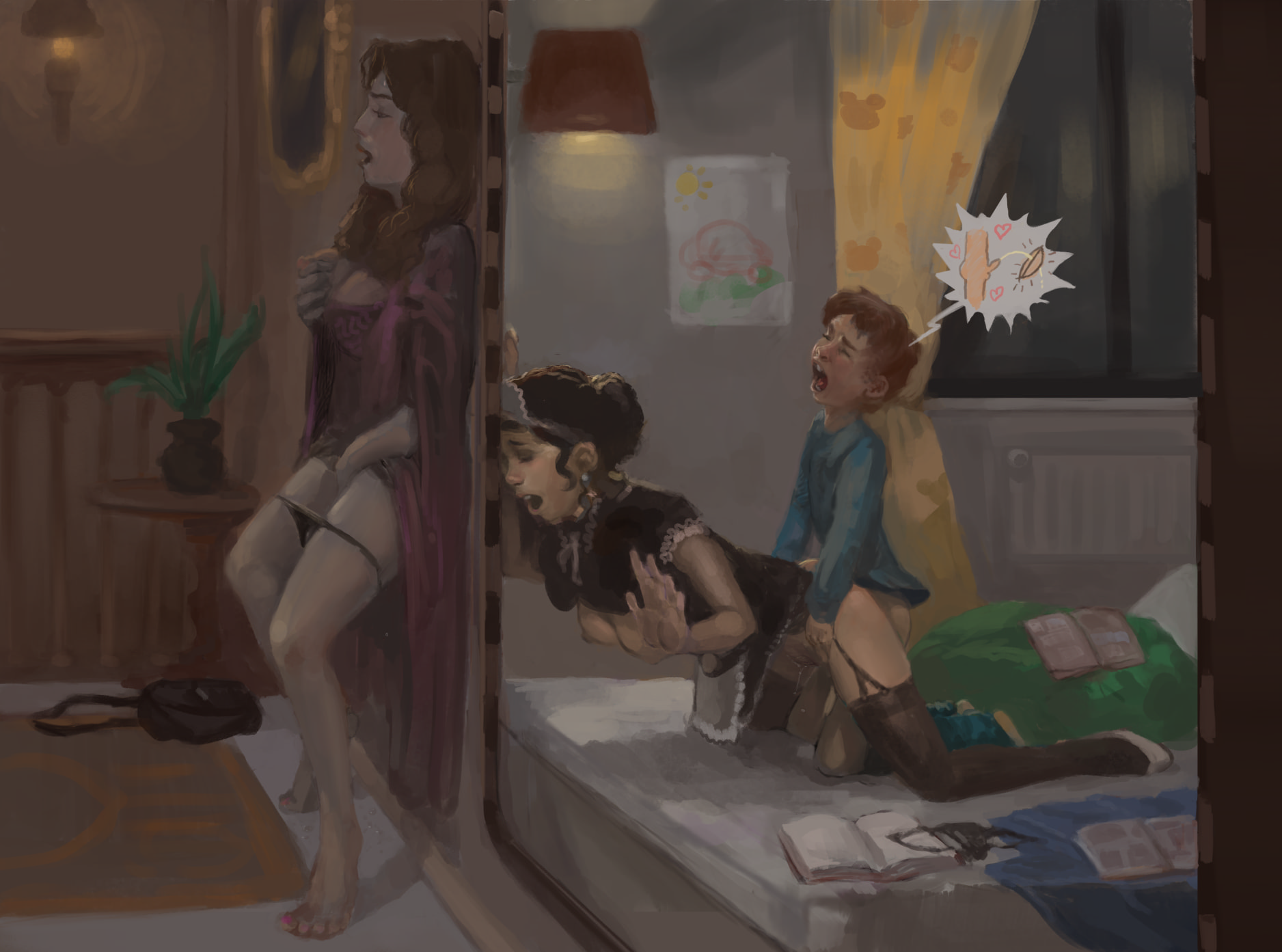 《DoomSatan666作品集》漫画 单图集