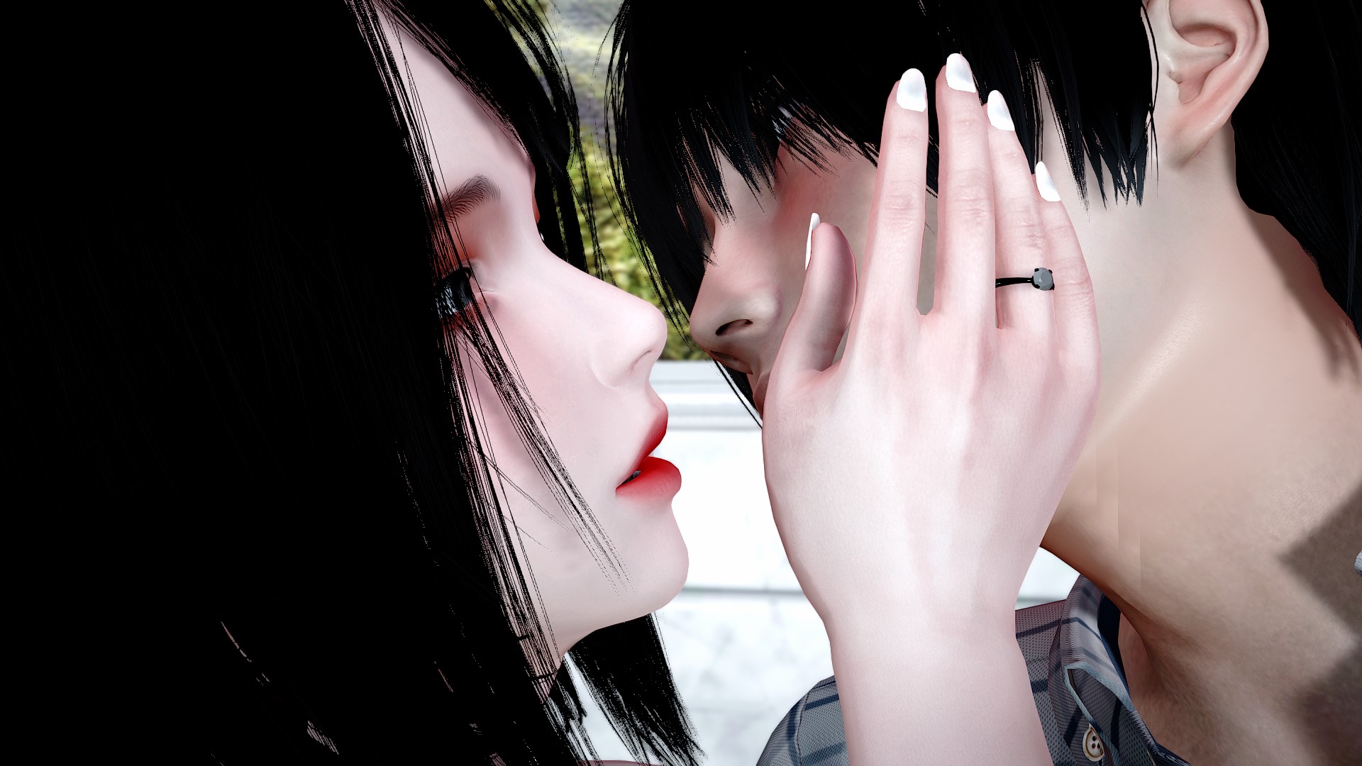 《【3D】少女の魔法石》漫画 第1話