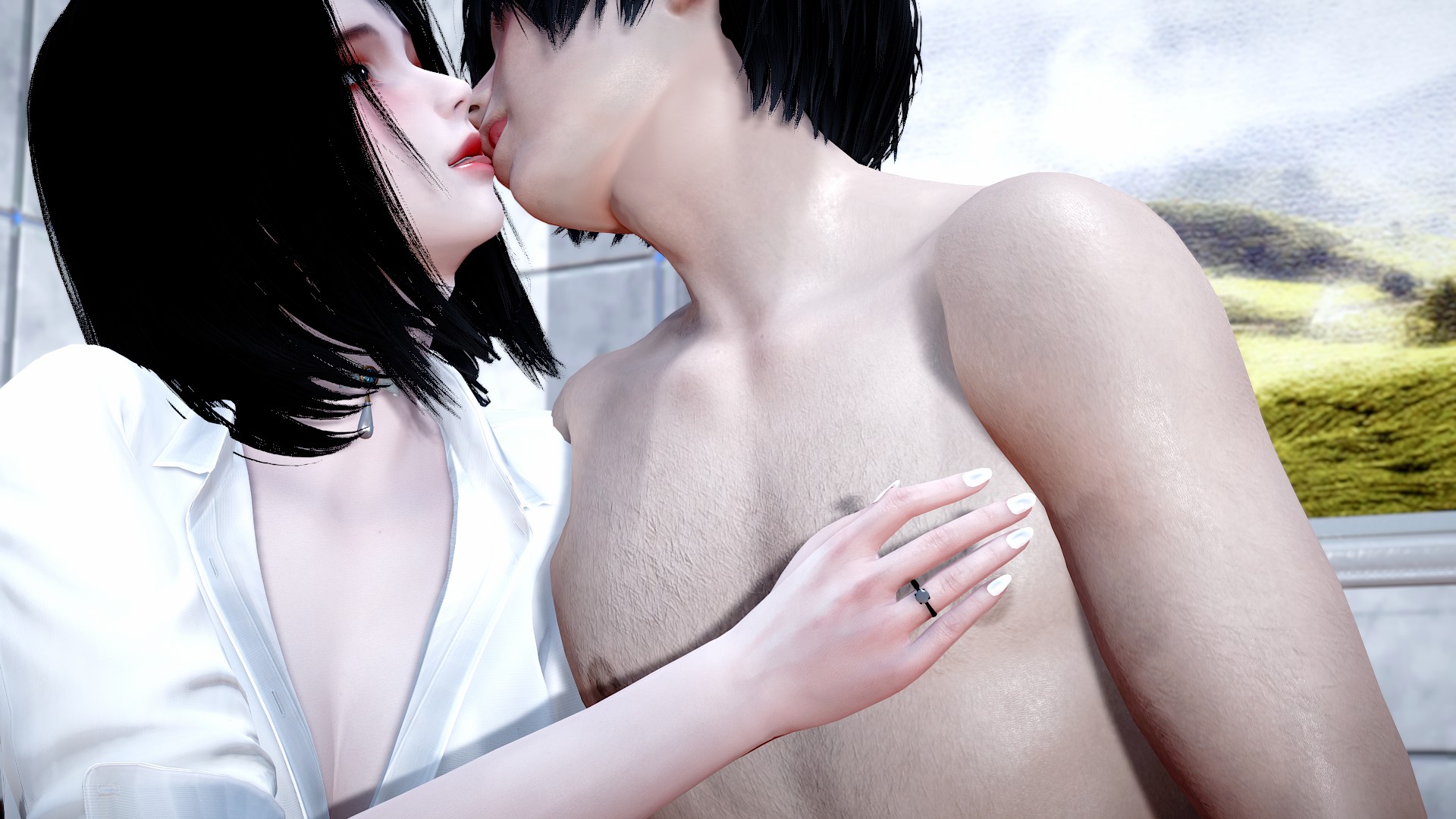 《【3D】少女の魔法石》漫画 第1話