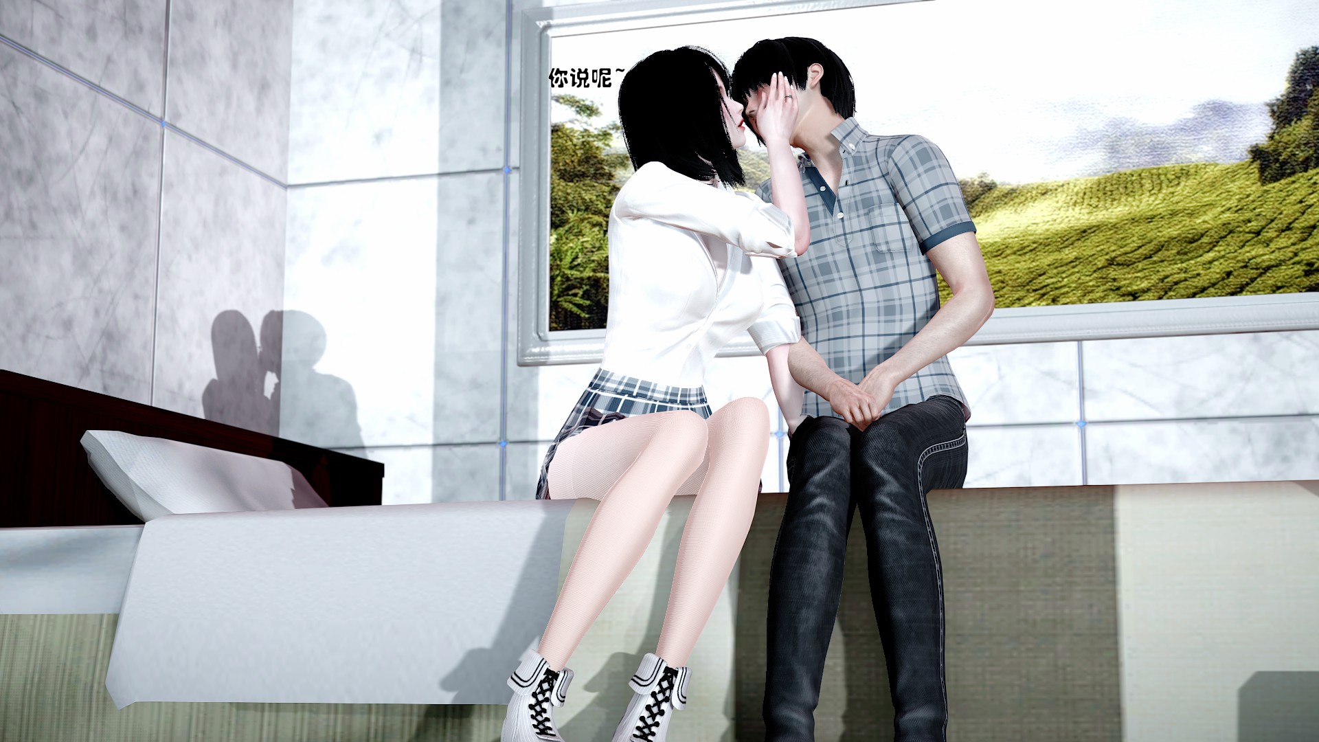 《【3D】少女の魔法石》漫画 第1話