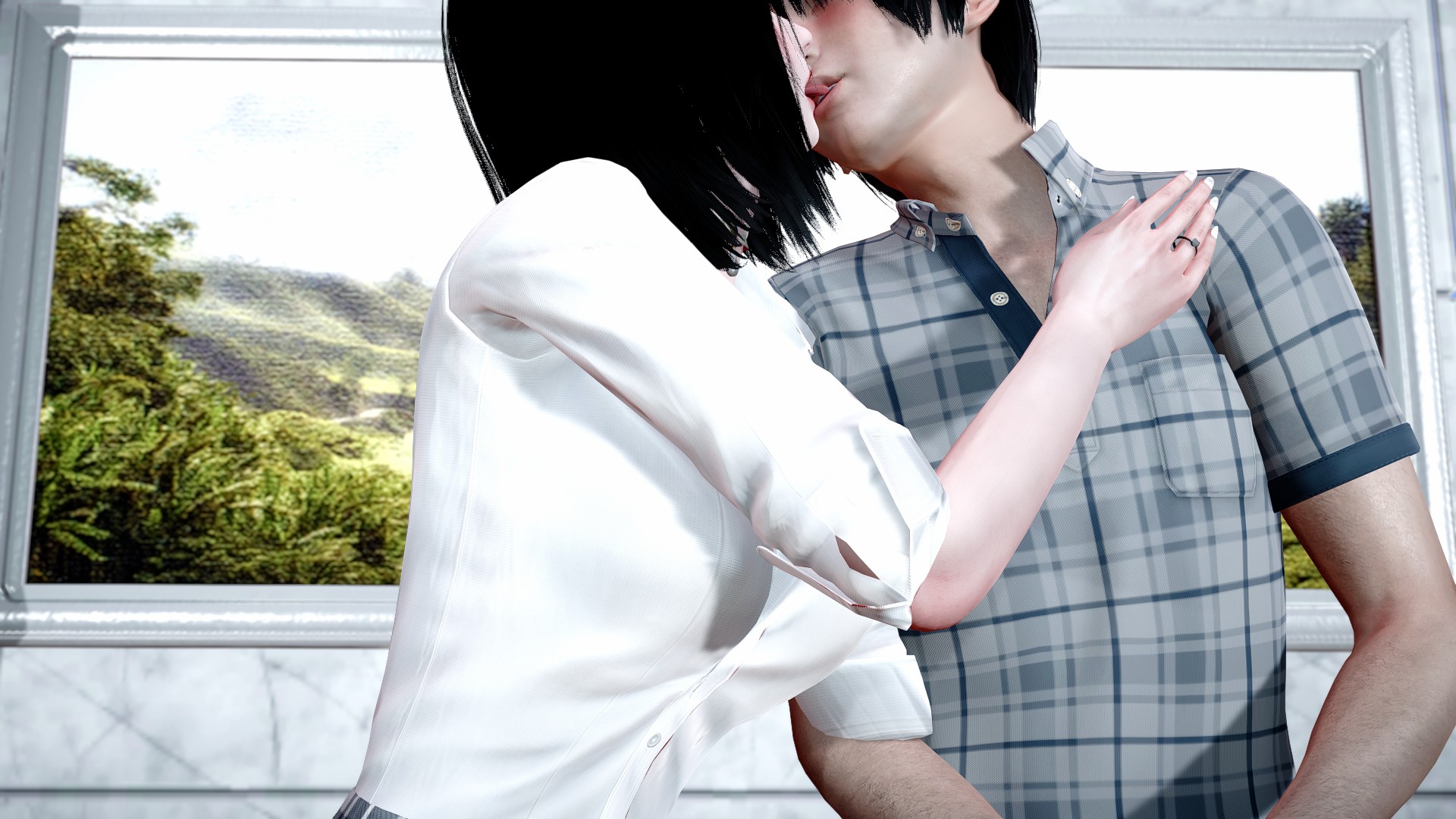 《【3D】少女の魔法石》漫画 第1話