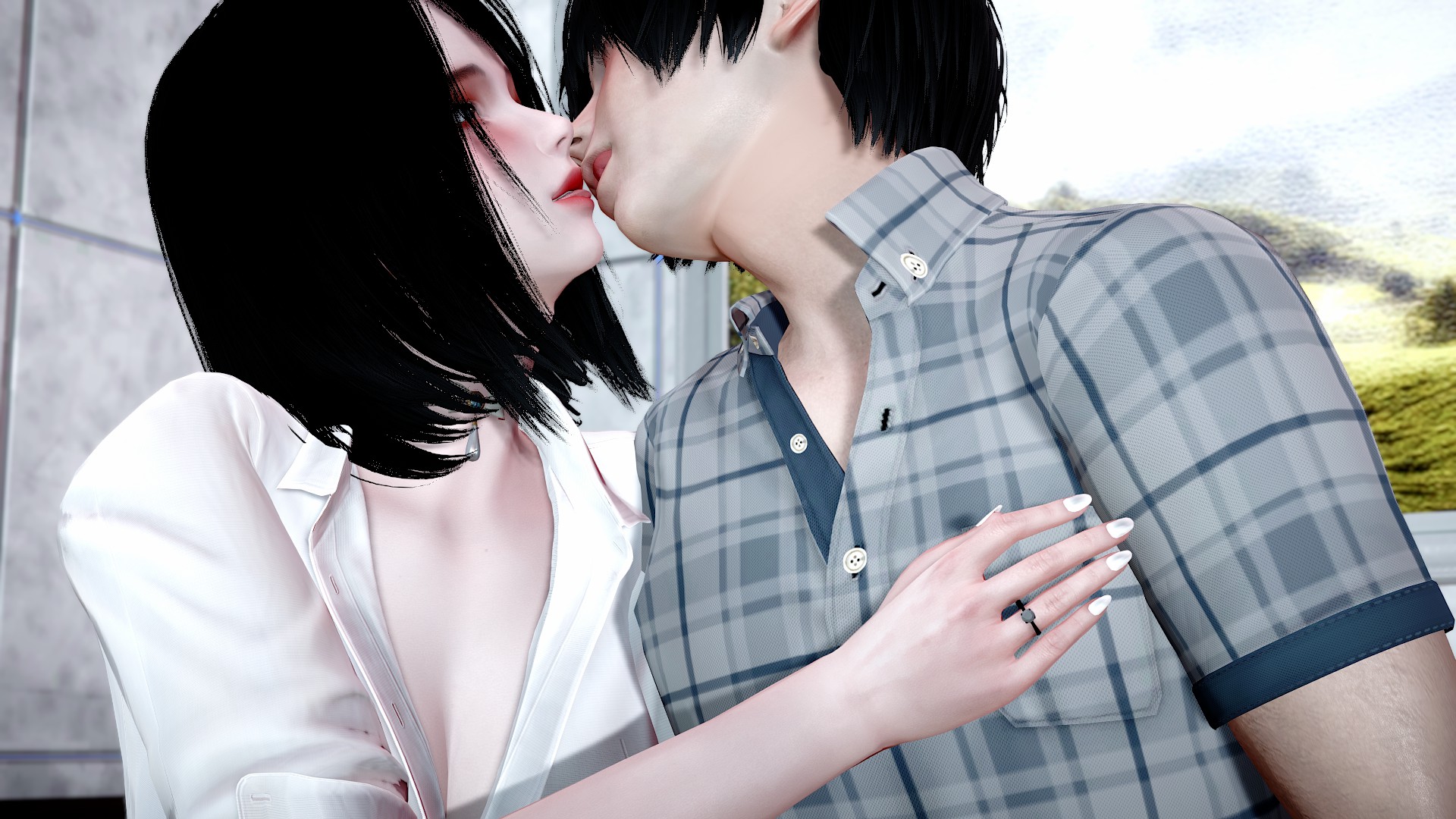 《【3D】少女の魔法石》漫画 第1話