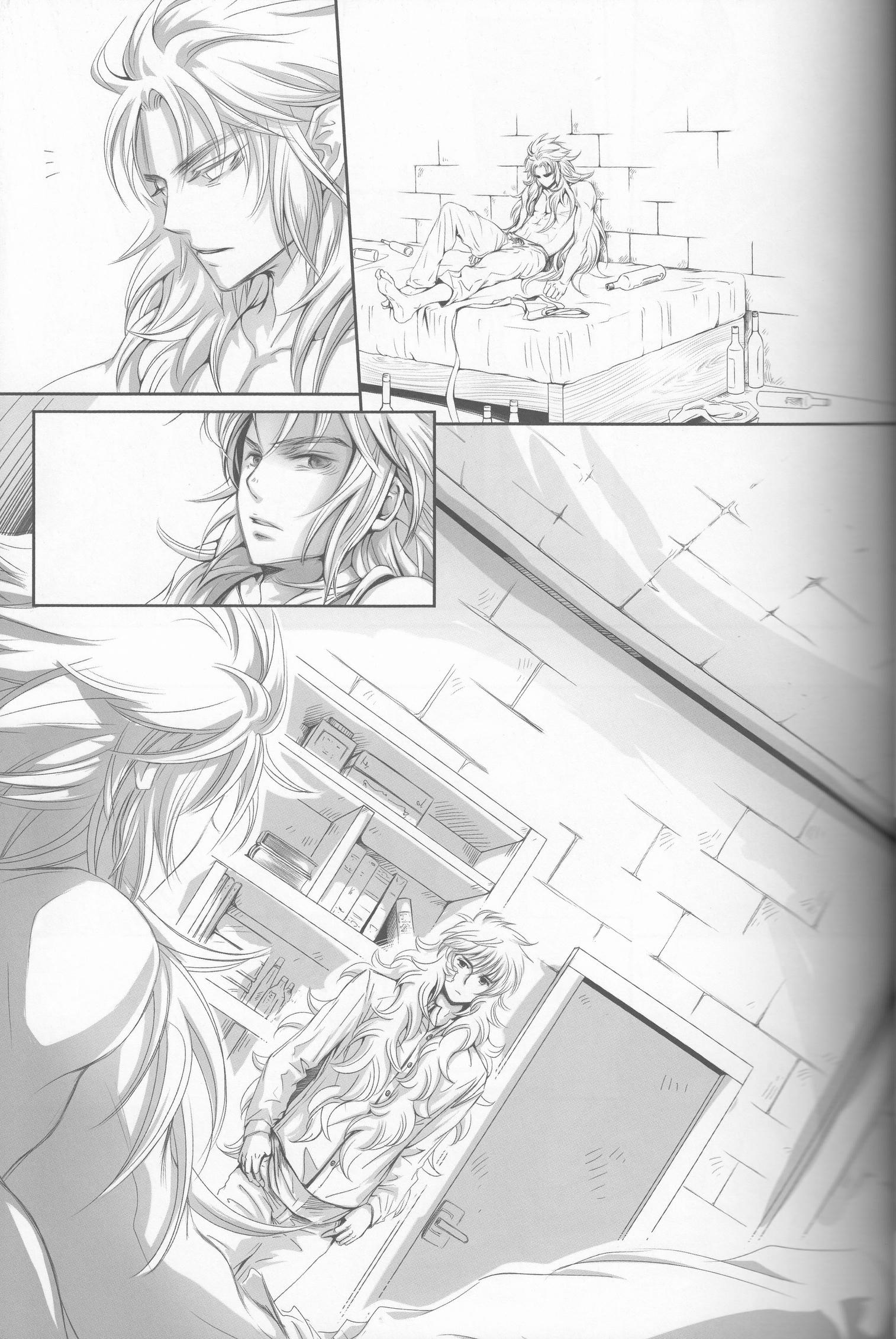 《【隆米】风声 | HYURURI RIRARA (聖闘士星矢)》漫画 后篇