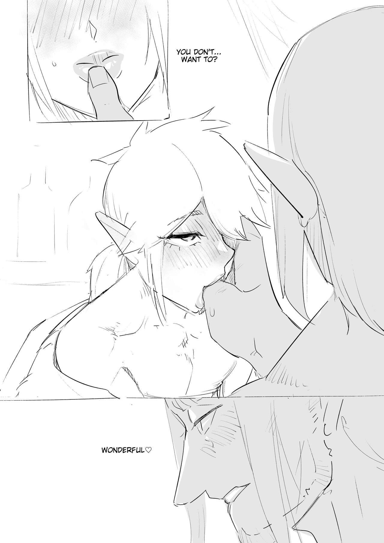 《ゲルドの雄汁 (ゼルダの伝説 ブレス オブ ザ ワイルド)[英訳]》漫画 英訳