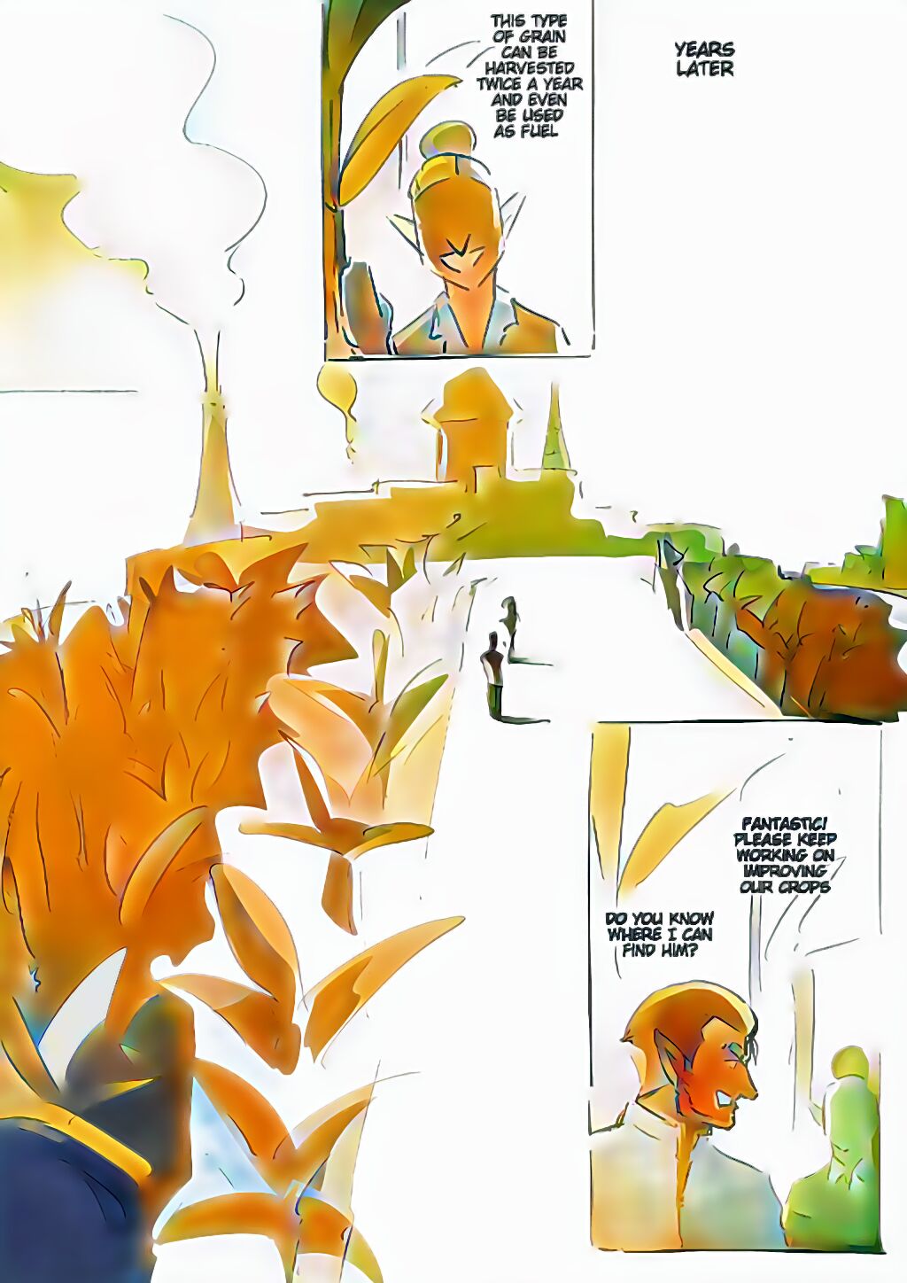 《ゲルドの雄汁 (ゼルダの伝説 ブレス オブ ザ ワイルド)[英訳]》漫画 全彩英訳AI上色