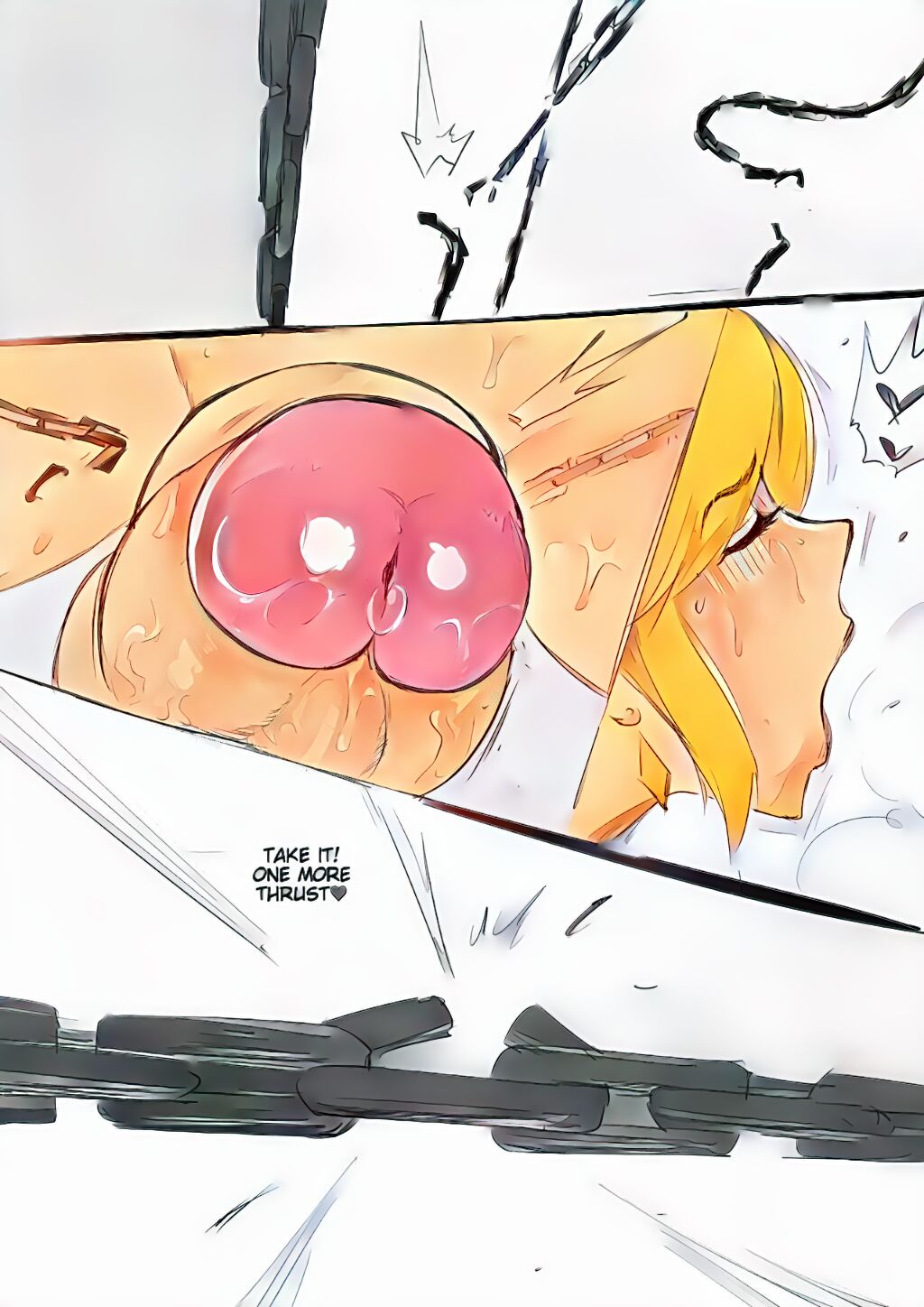 《ゲルドの雄汁 (ゼルダの伝説 ブレス オブ ザ ワイルド)[英訳]》漫画 全彩英訳AI上色