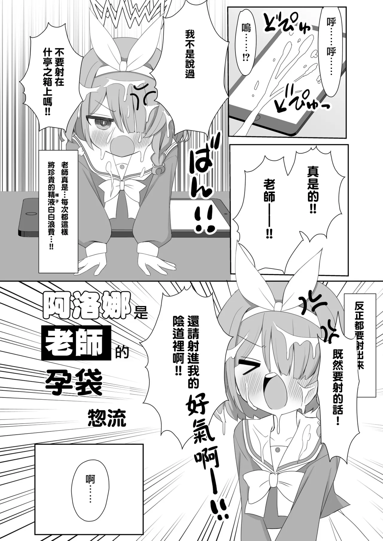 《ブルアカU149孕ませ合同 ～Ura Petit Archive～ (ブルーアーカイブ)》漫画 第1話