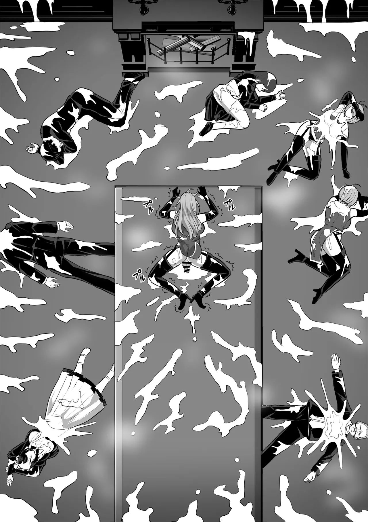 《ふたなり射精管理!総集編[中国翻译]》漫画 熟肉V1