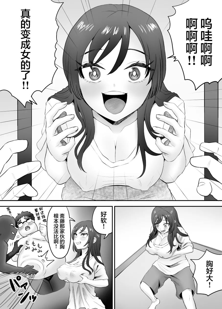 《軽い気持ちでTS薬に手を出した男が身も心もメス堕ちするまでƑ)オナニー編 | 抱着轻率心态尝试TS药的男人，直到身心彻底堕为雌性①自慰篇 [中國翻譯]》漫画 熟肉