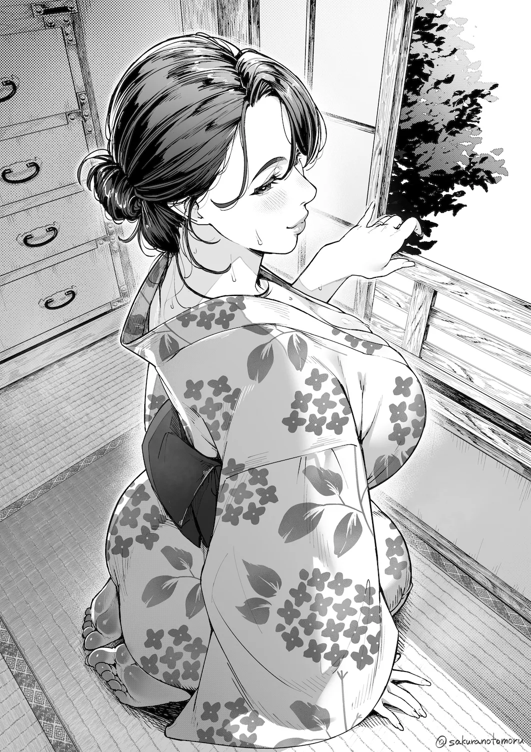 《穴の向こうの熱い夏》漫画 第1話