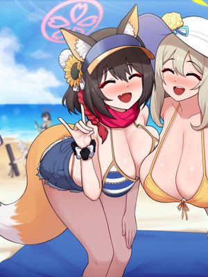 Izuna X Nonomi (Blue Archive)