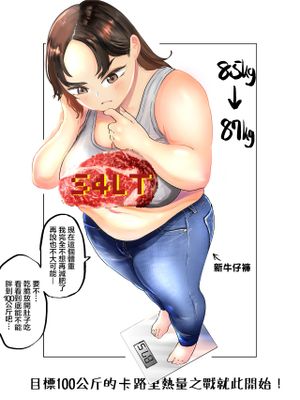 100㎏を目指す藍さん [中国翻訳]漫画阅读