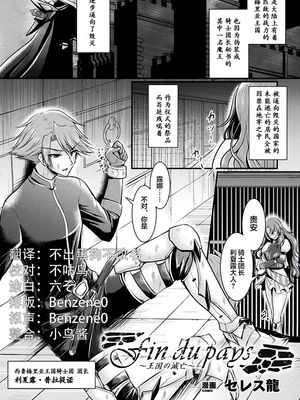 Fin du pays～王国の滅亡～ (二次元コミックマガジン TS悪堕ち 女体化した正義漢たちが悪転アクメ!Vol.2) [中国翻訳] [DL版]
