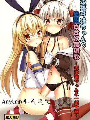 空母ヲ级ちゃんの岛风百合奴隷调教～天津风ちゃんと一绪编～