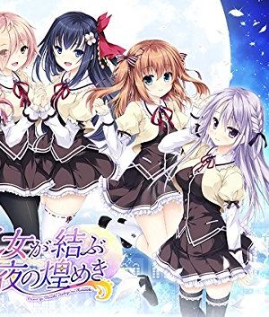 乙女が結ぶ月夜の煌めき