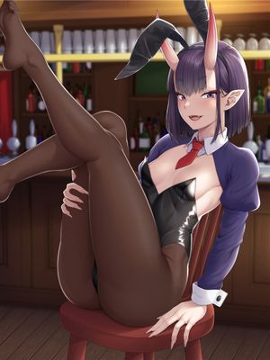 バニー酒吞にぶっかけたり中出ししたり (Fate/Grand Order) [中国翻訳]