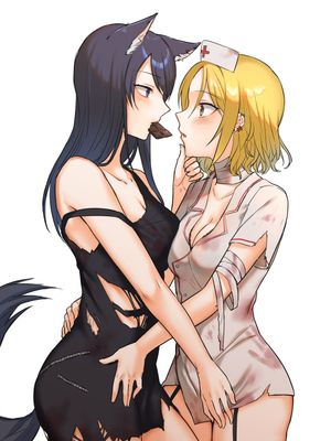 1个转发让关系不好的异性恋少女们接吻1秒系列漫画阅读